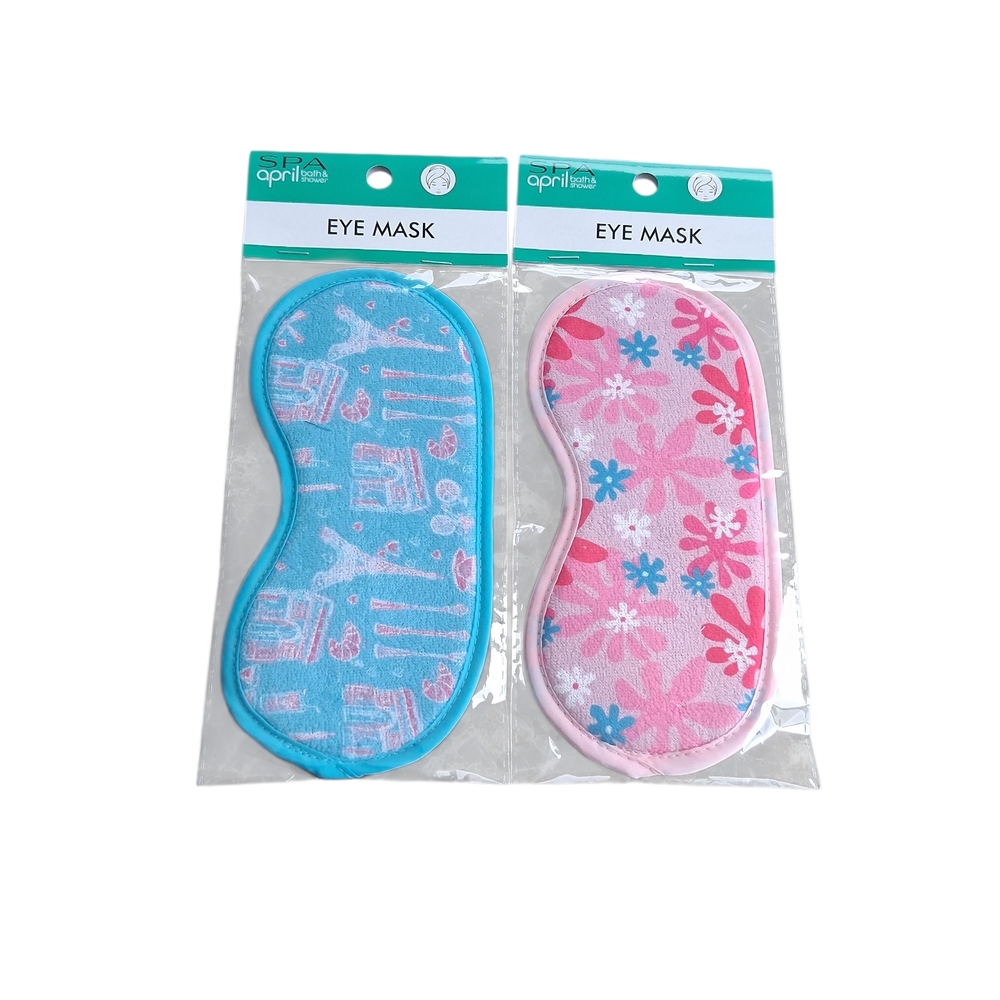 No Boundaries Kids Eye Mask Set - Blue and Pink